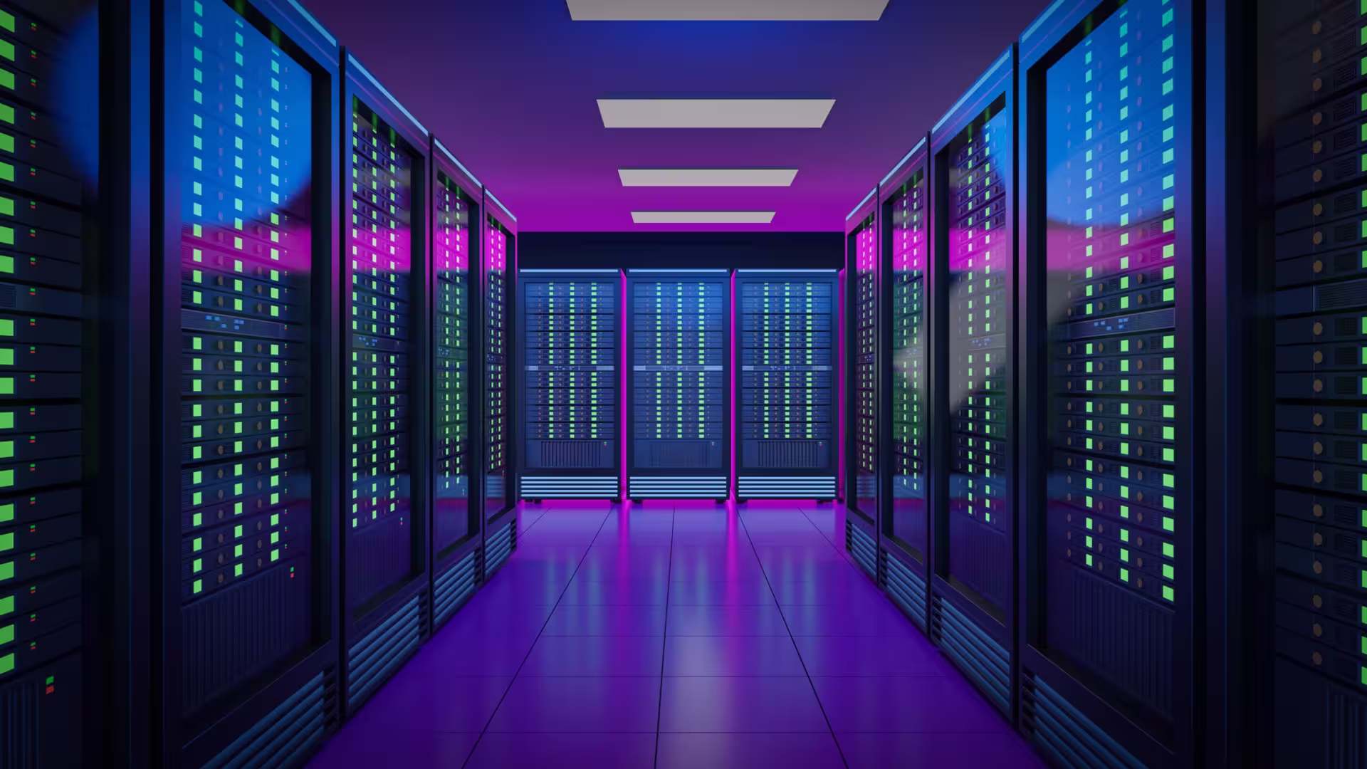 حلول تصميم وتنفيذ مراكز البيانات التي تقدمها شركة الحلول الأكيدة للمقاولات